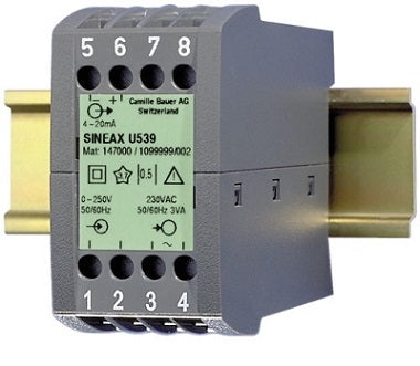 Sineax U539 AC Voltage Transducer 230VAC