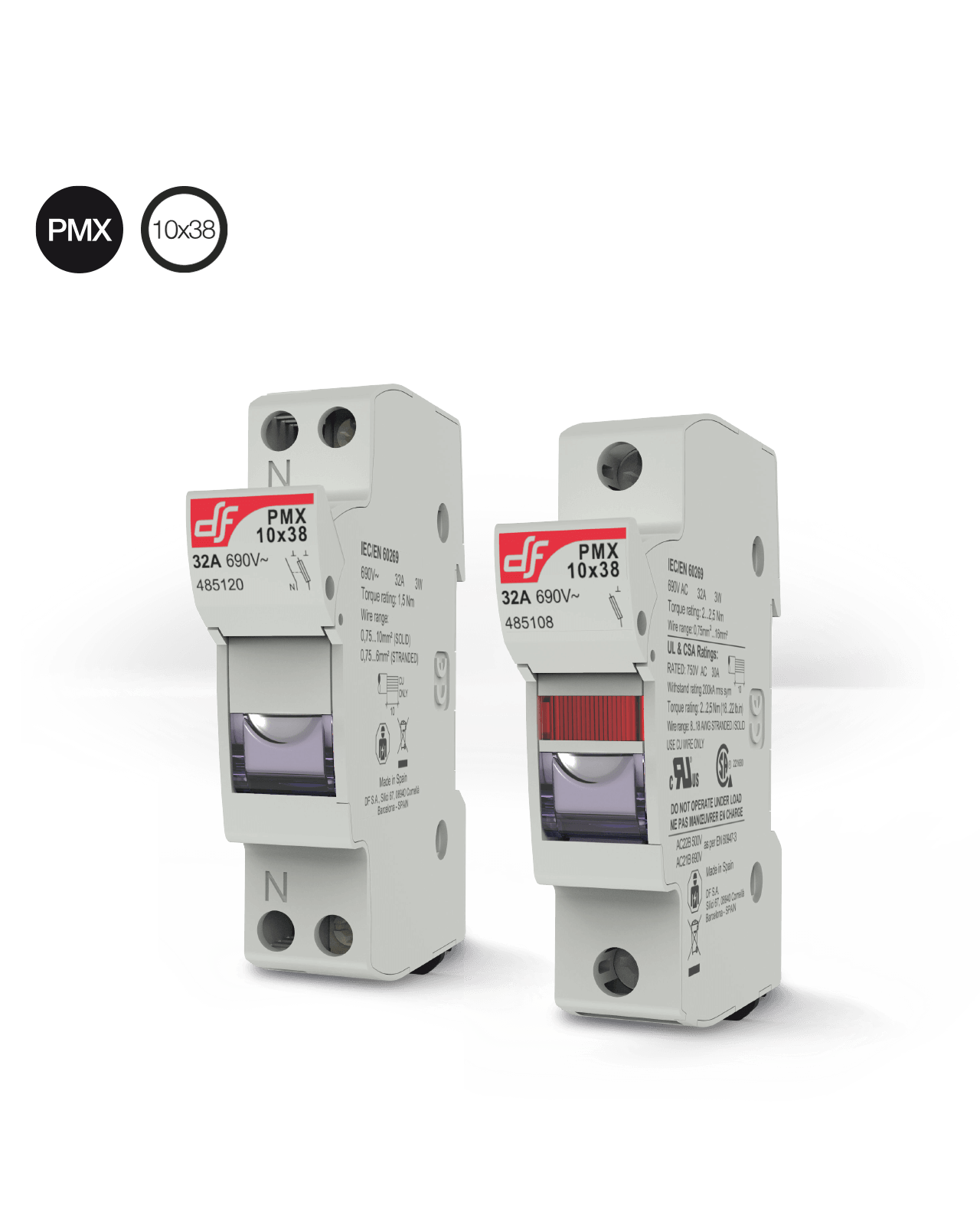 df Switch Fuse 10x38