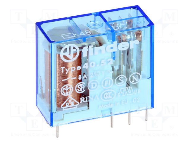 FINDER RELAY 40.52/48VDC
