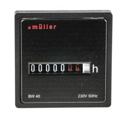 HMS-230v PANEL MOUNT HOUR